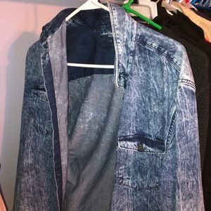Men’s Calvin Klein Denim Button Down